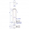 CYLINDER 100 TON H10002